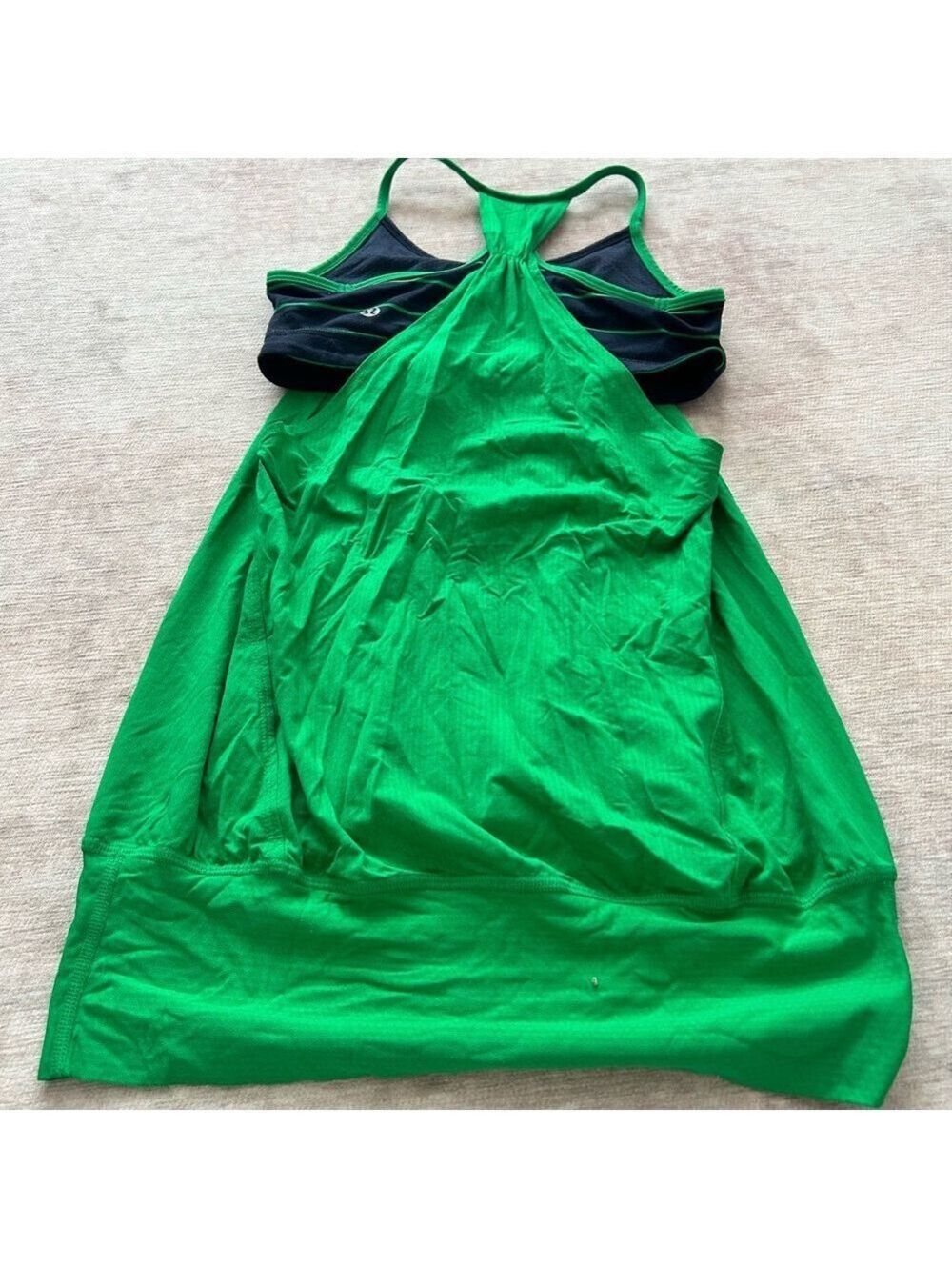 Lululemon Tank Top Green Blue Size 4 - Picture 4 of 4
